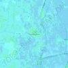 Carte topographique Esenshamm, altitude, relief