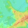 Carte topographique Karsturanta, altitude, relief
