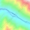 Carte topographique بيداكش, altitude, relief
