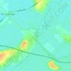 Carte topographique Stathe, altitude, relief