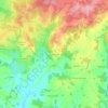 Carte topographique Leyrahout, altitude, relief