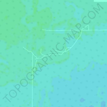 Carte topographique Ledesma, altitude, relief
