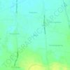 Carte topographique Deru, altitude, relief