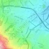 Carte topographique Tlalpan, altitude, relief