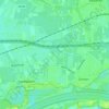 Carte topographique Pottum, altitude, relief