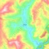 Carte topographique 忠路镇, altitude, relief