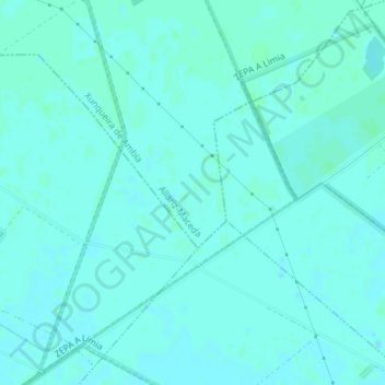 Carte topographique O Pozo do Bidiño, altitude, relief