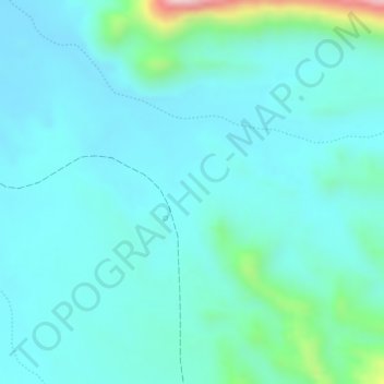 Carte topographique Biyo Kulule, altitude, relief