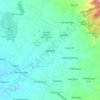 Carte topographique Jabung, altitude, relief
