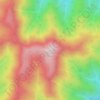Carte topographique Newton Bald, altitude, relief