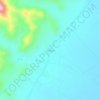 Carte topographique Ilonga, altitude, relief