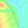 Carte topographique Bosler, altitude, relief