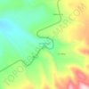 Carte topographique Rio Colorado Alto, altitude, relief