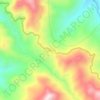 Carte topographique Piphema, altitude, relief