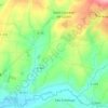 Carte topographique Les Planchettes, altitude, relief