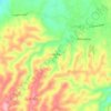 Carte topographique Lower Kiam-is, altitude, relief