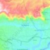 Carte topographique Olintepeque, altitude, relief