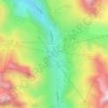 Carte topographique Zürs, altitude, relief