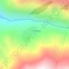 Carte topographique Kheerganga Hot Spring, altitude, relief