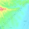 Carte topographique 后沟, altitude, relief