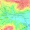 Carte topographique Wheless, altitude, relief