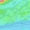 Carte topographique Glatzham, altitude, relief