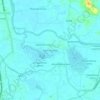 Carte topographique IHDP Colony(2), altitude, relief
