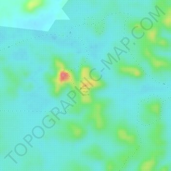 Carte topographique Bukit Lin Hye, altitude, relief