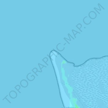 Carte topographique Punta de la Banya, altitude, relief