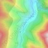 Carte topographique Loreta, altitude, relief