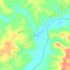 Carte topographique Paces, altitude, relief