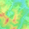 Carte topographique Épothémont, altitude, relief