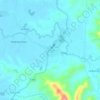 Carte topographique Canuto, altitude, relief