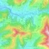 Carte topographique Serrato, altitude, relief