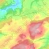 Carte topographique Nierlet-les-Bois, altitude, relief