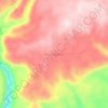 Carte topographique Pacto Sumaco, altitude, relief