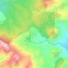 Carte topographique Fatxes, altitude, relief