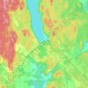 Carte topographique Ed, altitude, relief