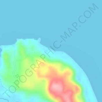 Carte topographique Pozo Robo, altitude, relief