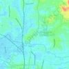 Carte topographique Viyyur, altitude, relief