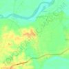 Carte topographique Turod, altitude, relief
