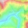 Carte topographique Chagos, altitude, relief