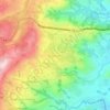 Carte topographique Batoukop, altitude, relief