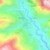 Carte topographique Sera Faat, altitude, relief