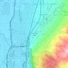 Carte topographique North Salt Lake, altitude, relief