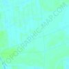 Carte topographique Little Green Swamp, altitude, relief