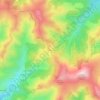 Carte topographique Sarasset, altitude, relief
