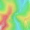 Carte topographique Smuggler's Notch, altitude, relief