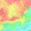 Carte topographique La Boudais, altitude, relief