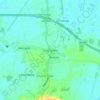 Carte topographique Grey Green, altitude, relief